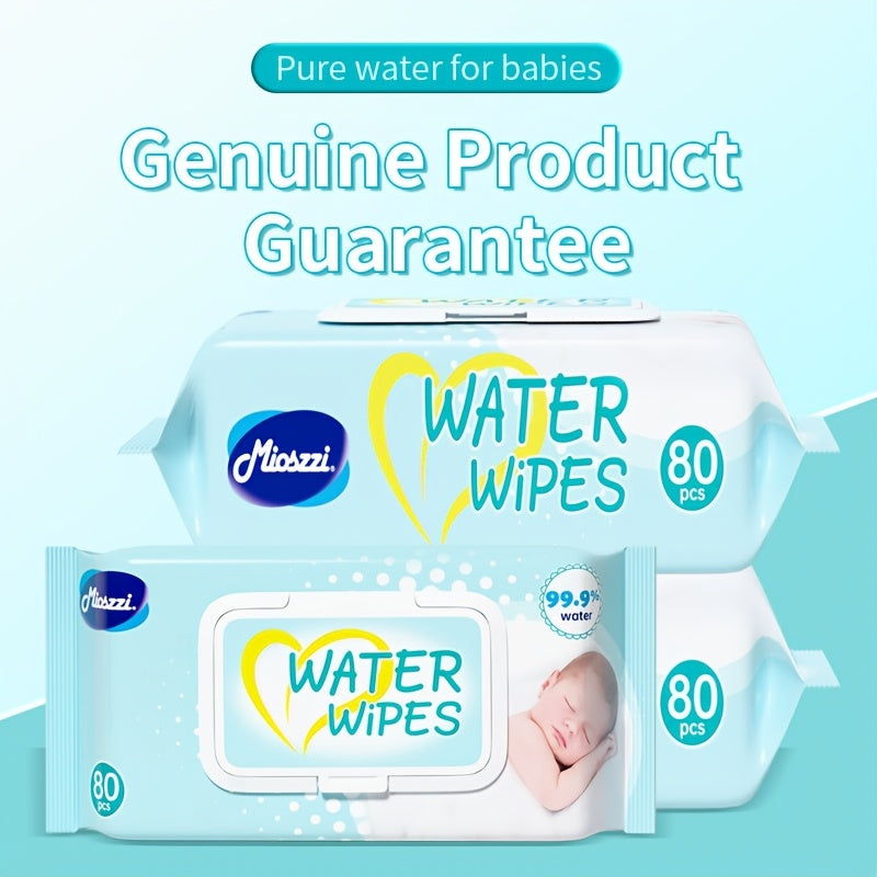 640\u002F1280 Count Baby Wet Wipes, Pure Water Formula, Alcohol And Fragrance-Free, Aloe Vera Soothing, Moisturizing Non-Drying, Gentle on Delicate Baby Skin, Safe for Daily Use