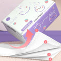 1pc Manhua Sweet Girl Facial Tissue, Large Pack of 300 Sheets, 4-Ply 75 GSM Toilet Paper, Baby Wipes, Facial Tissues for Women and Infants, Household Napkins, Toilet Paper, and Car Use