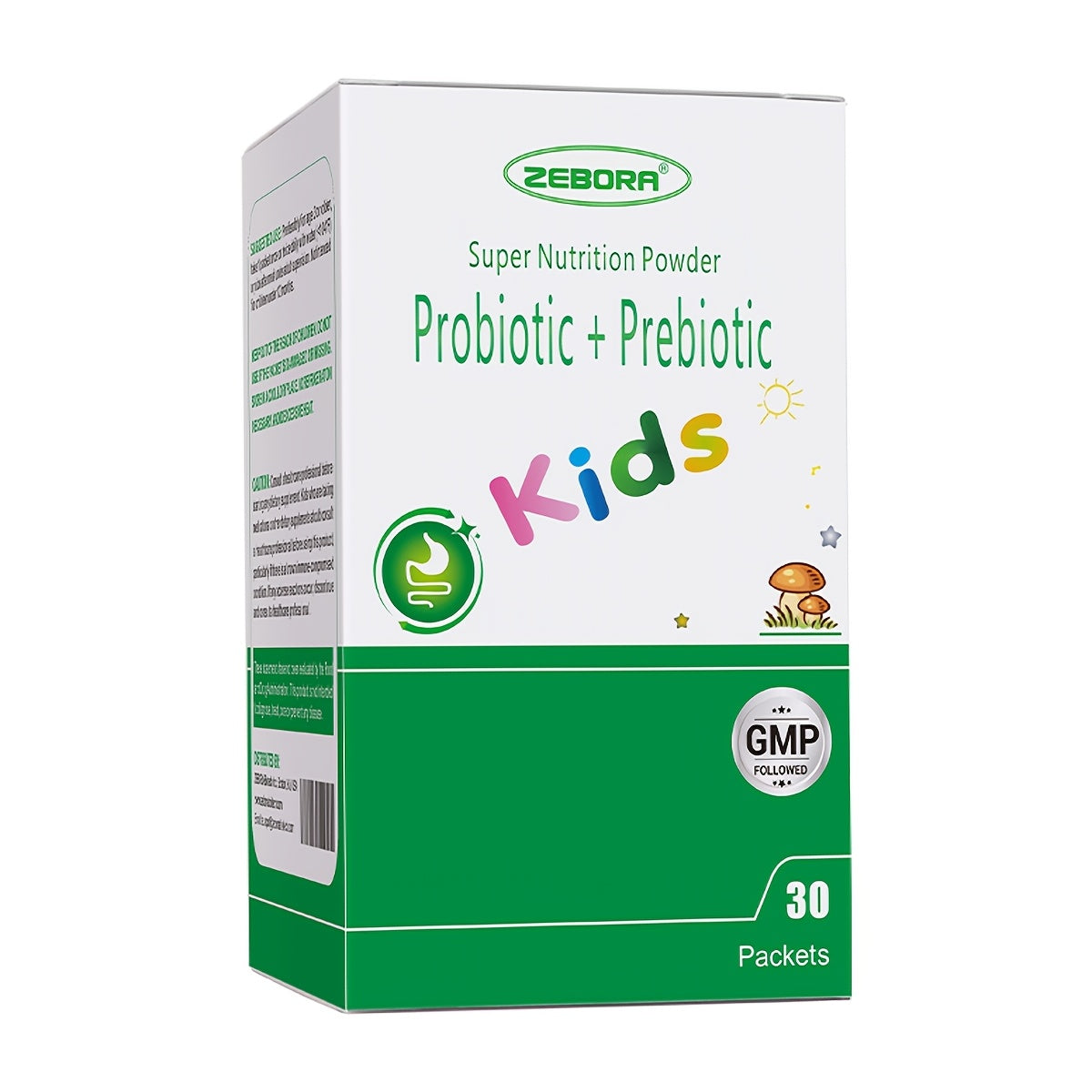 NATURE TARGET Toddler & Kids Probiotic Powder | 8 Clinically Proven Strains, 5B CFU, 200Mg Prebiotics | Aids Digestion, Balances Gut Flora | Tasteless, Easy-To-Dissolve | 30-Day Supply (1 Packet\u002FDay) | Local Warehouse