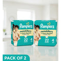 pack of 2 Pampers Swaddlers Active Baby Diaper Size 4 22 Count