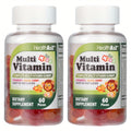 Kids Multivitamin Gummies 60ct | Brain, Eye, Bone & Immune Support | Boost Appetite & Growth | with D3, A, C, E, B6, B12, Folic Acid, Zinc & Choline | Great Taste