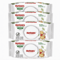 (Pack of 4) Huggies Natural Care Baby Wipes Unscented, 56 Count Flip-Top Pack