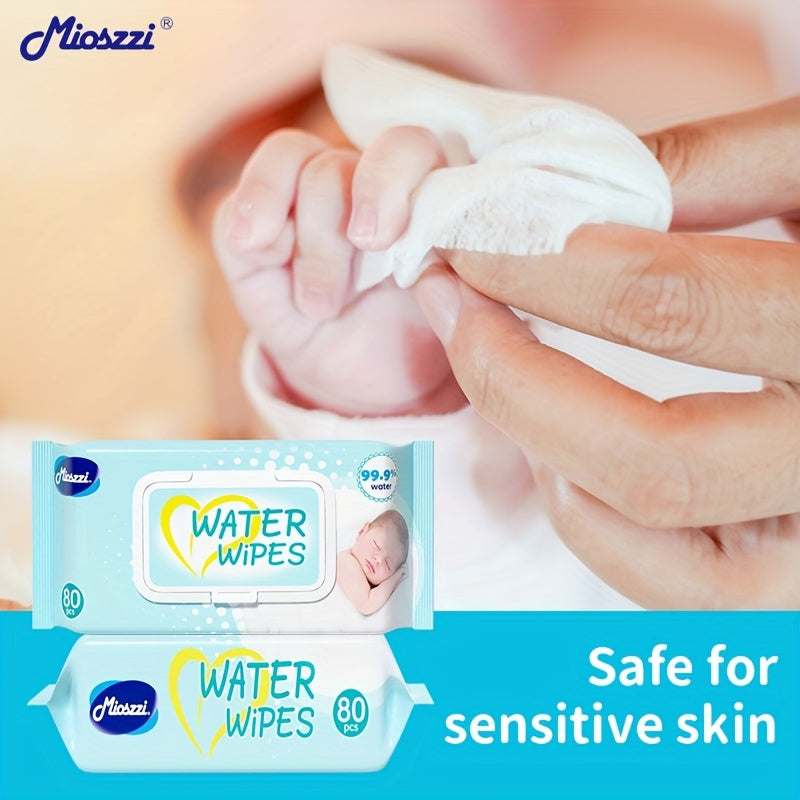 640\u002F1280 Count Baby Wet Wipes, Pure Water Formula, Alcohol And Fragrance-Free, Aloe Vera Soothing, Moisturizing Non-Drying, Gentle on Delicate Baby Skin, Safe for Daily Use